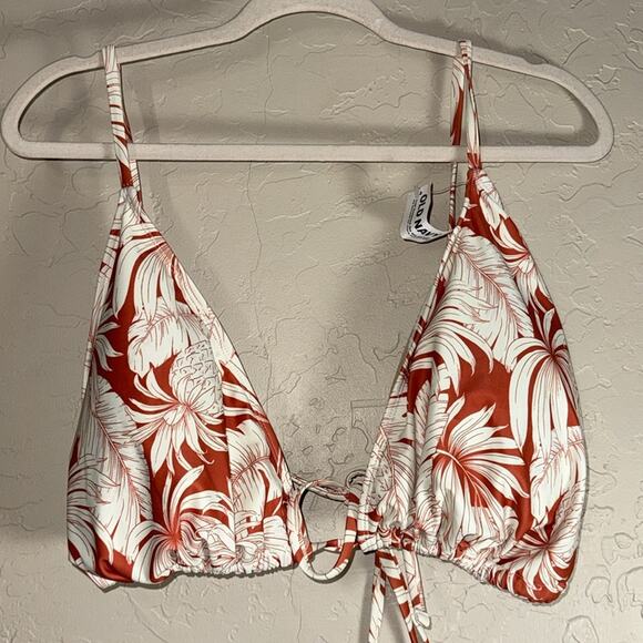Old navy plus size pineapple tropical print bikini NWT 4x top 3x bottoms - Picture 3 of 9